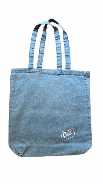 Thalassophile Denim Tote bag