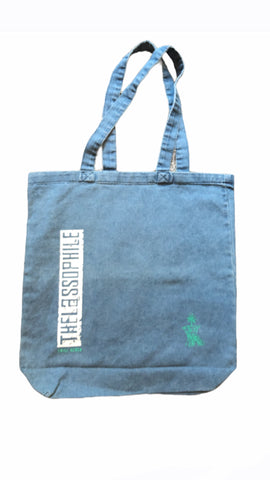 Thalassophile Denim Tote bag