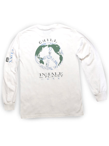 CHILL INHALE The Planet Long Sleeve Shirt