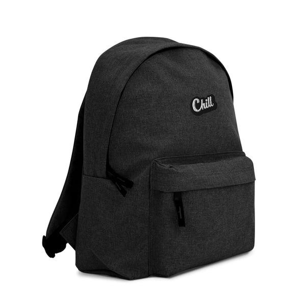 CHILL Logo Embroidered Backpack